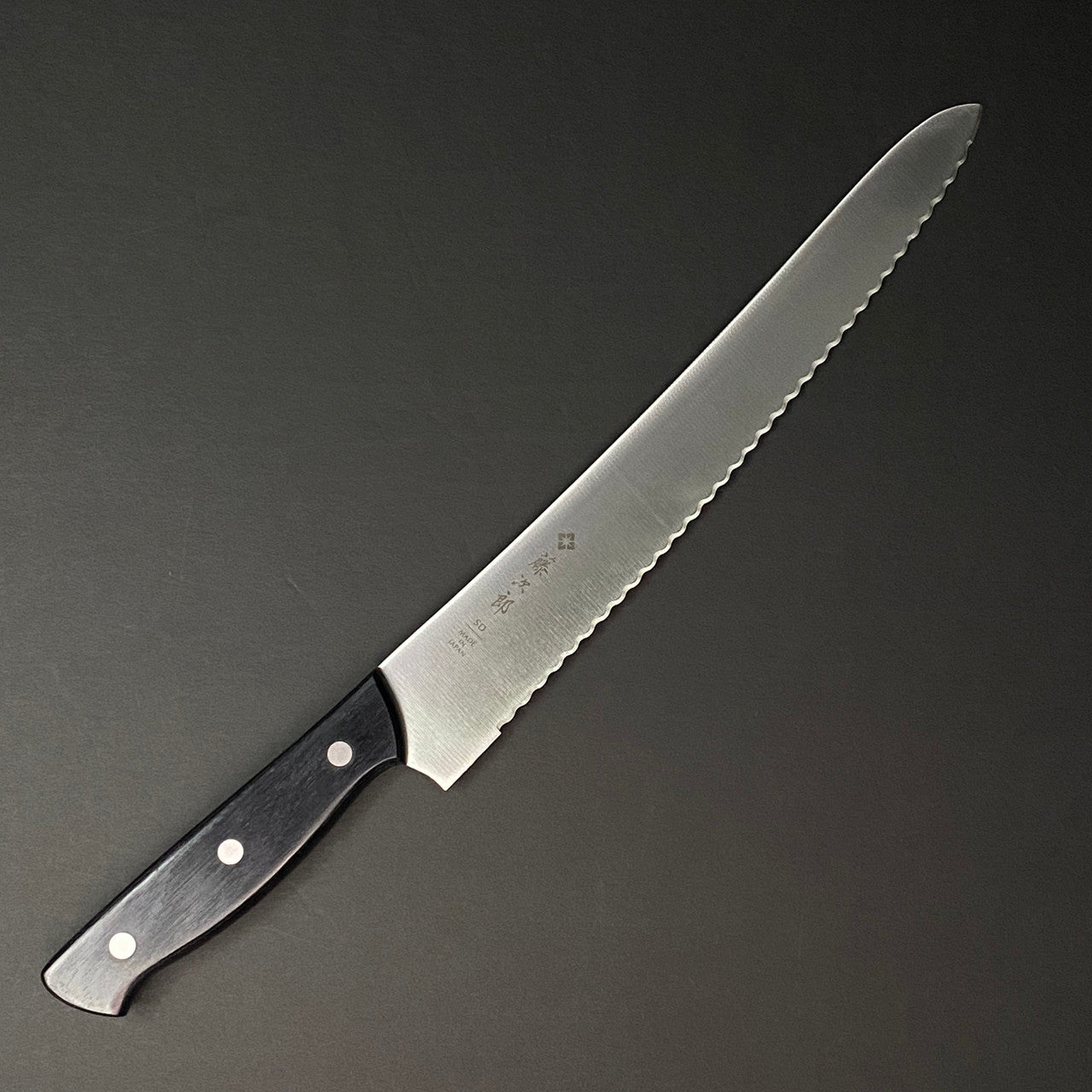 Tojiro | SD | Bread Knife 270mm Knife in Steel by - Coutelier