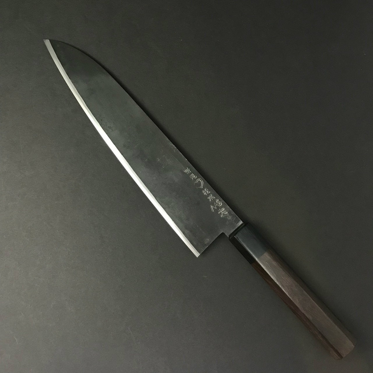 Takeda | NAS | Sasanoha | Large 240mm Knife in Steel by - Coutelier