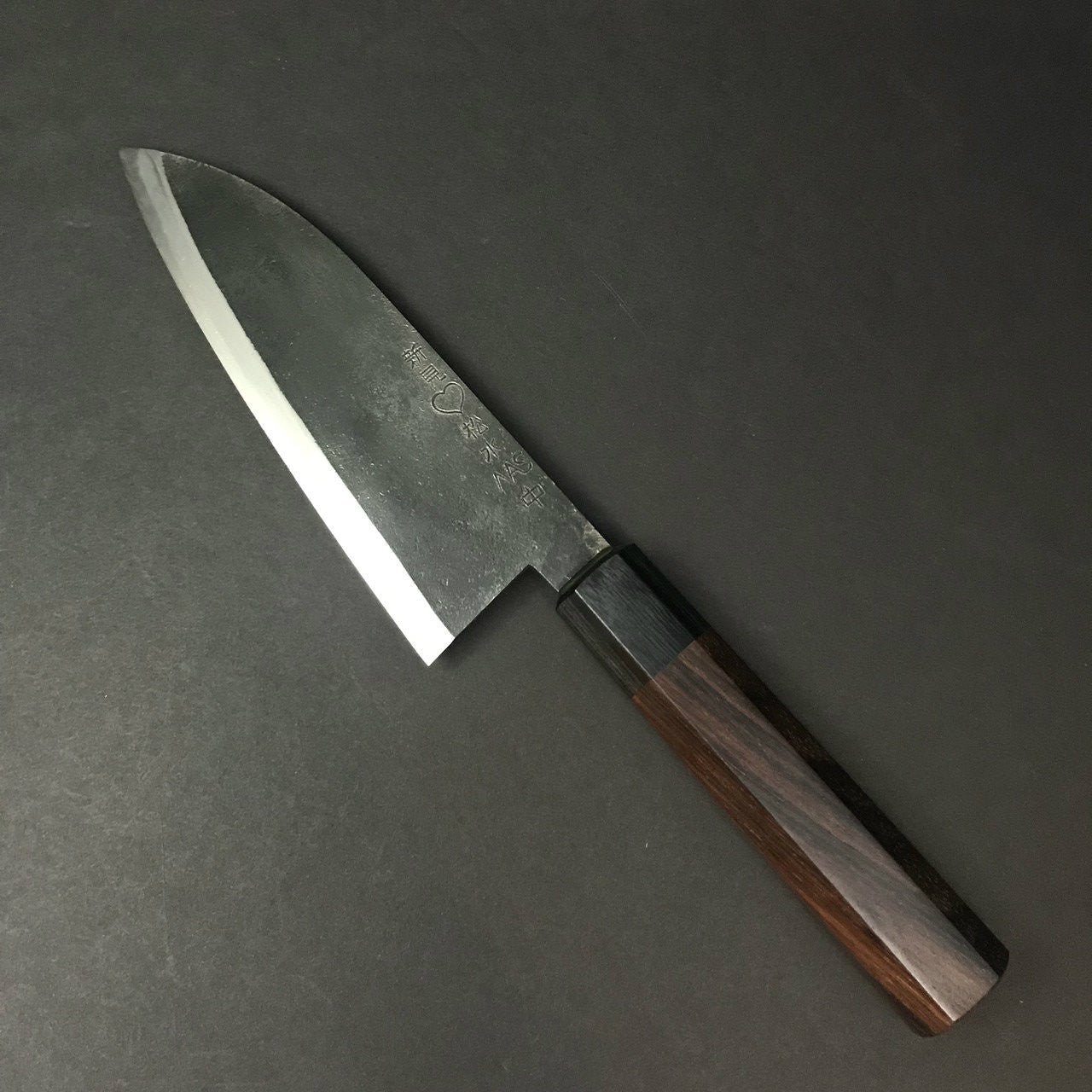 Takeda | NAS | Deba | Medium 150mm Knife in Steel by - Coutelier