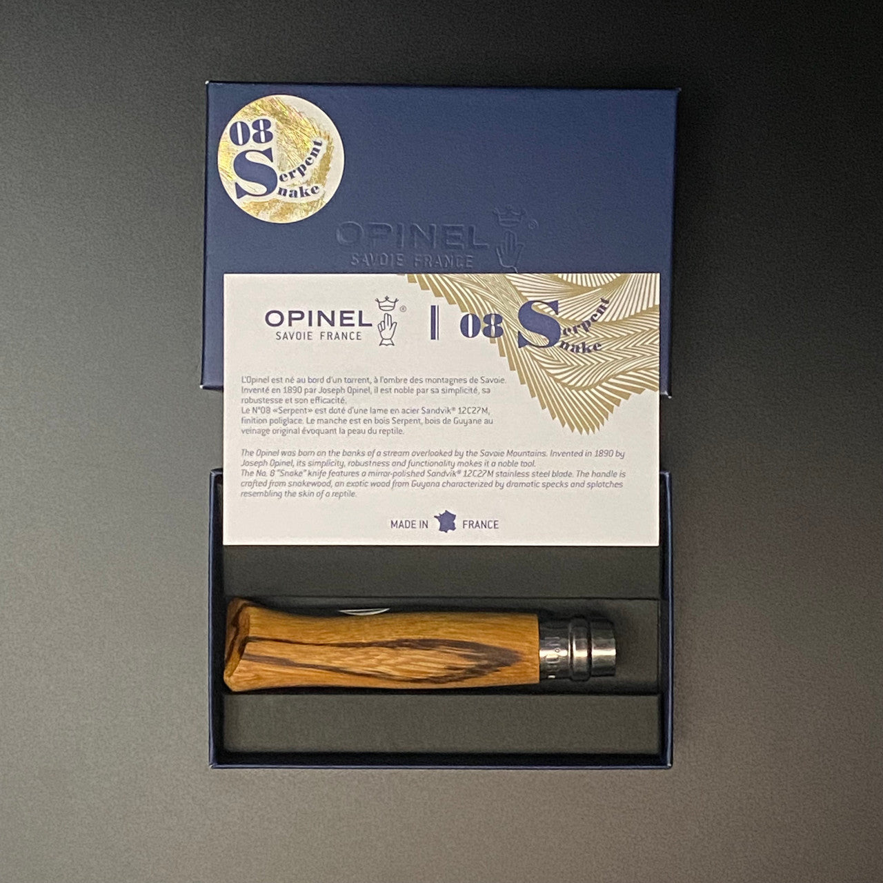 Opinel | No. 8 Ltd. Edition | Serpent Wood
