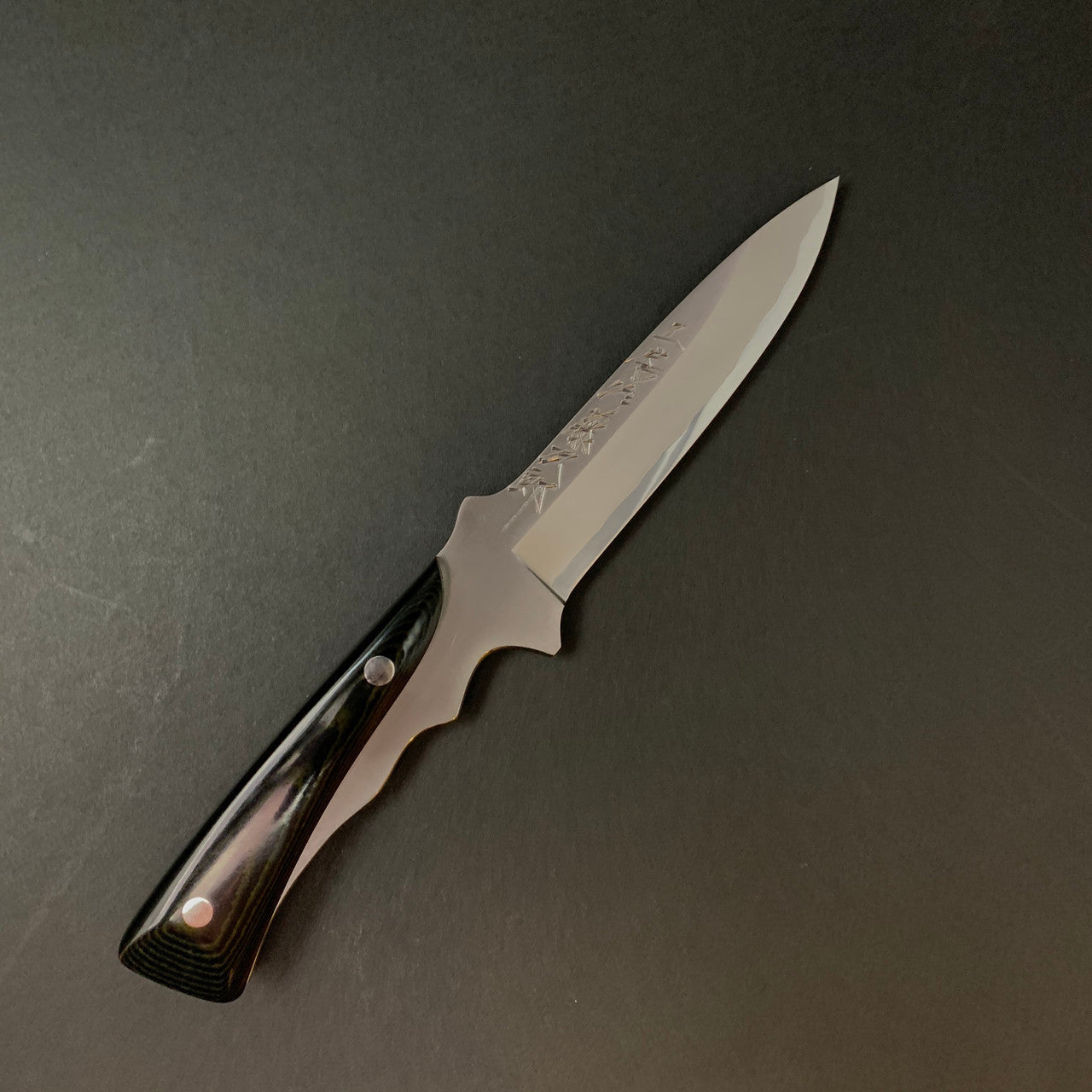Tojiro | Atelier Field Knife | Kugami 110mm Knife in Steel by - Coutelier