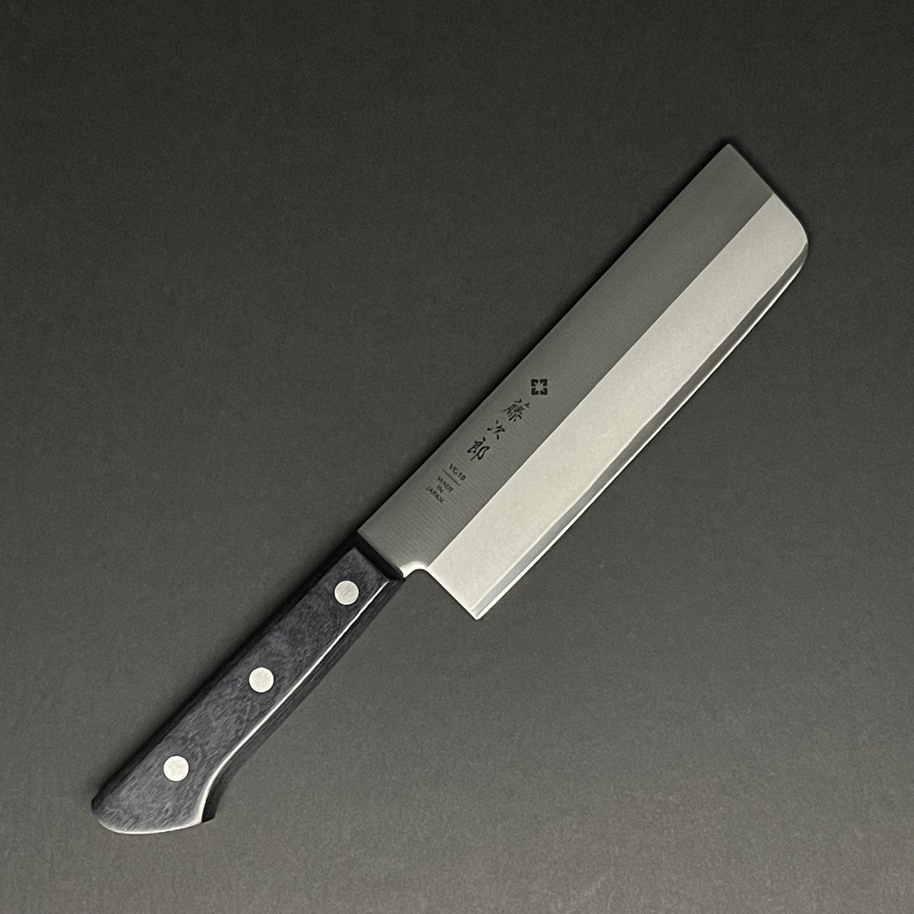 Tojiro | Basic | VG-10 Nakiri 165mm Knife in Steel by - Coutelier