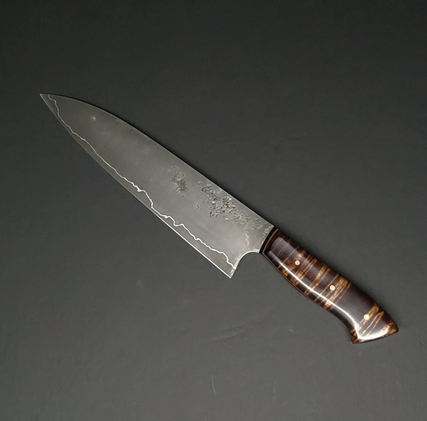 Acre Forge | Jamison Chopp | 8" Gyuto | Tasmanian Blackwood