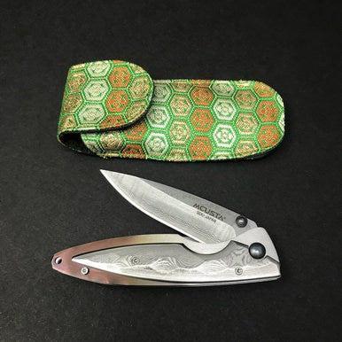 MCUSTA | Shinra Damascus | Kasumi Knife in Steel by - Coutelier