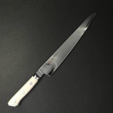 MCUSTA ZANMAI | Classic-D | Sujihiki 240mm Knife in Steel by - Coutelier