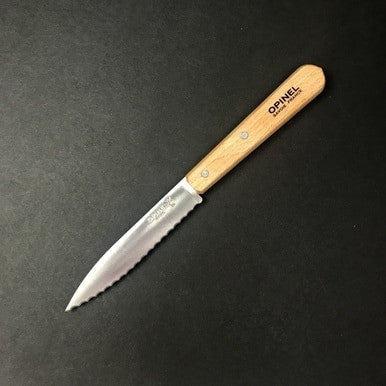 Opinel | No. 113 Serrated | Natural Knife in Steel by - Coutelier