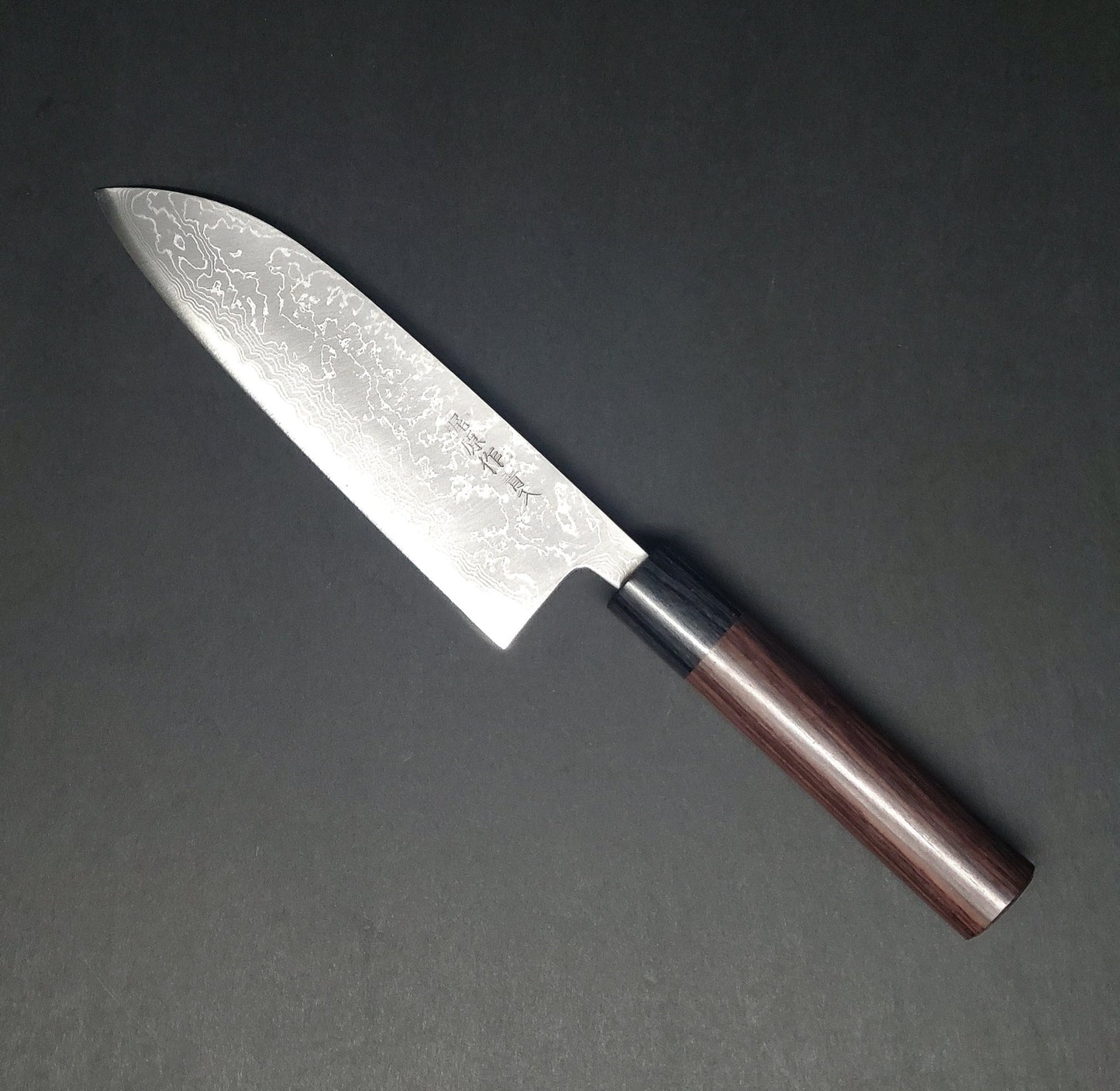 Kajiwara | Damascus | Santoku 165mm - Coutelier