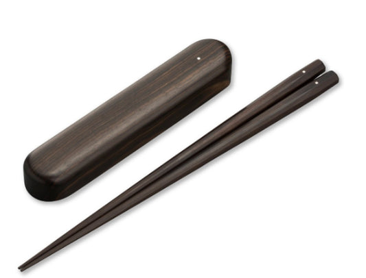 Marunao | Hashi Carry - along Chopsticks | Ebony - Coutelier