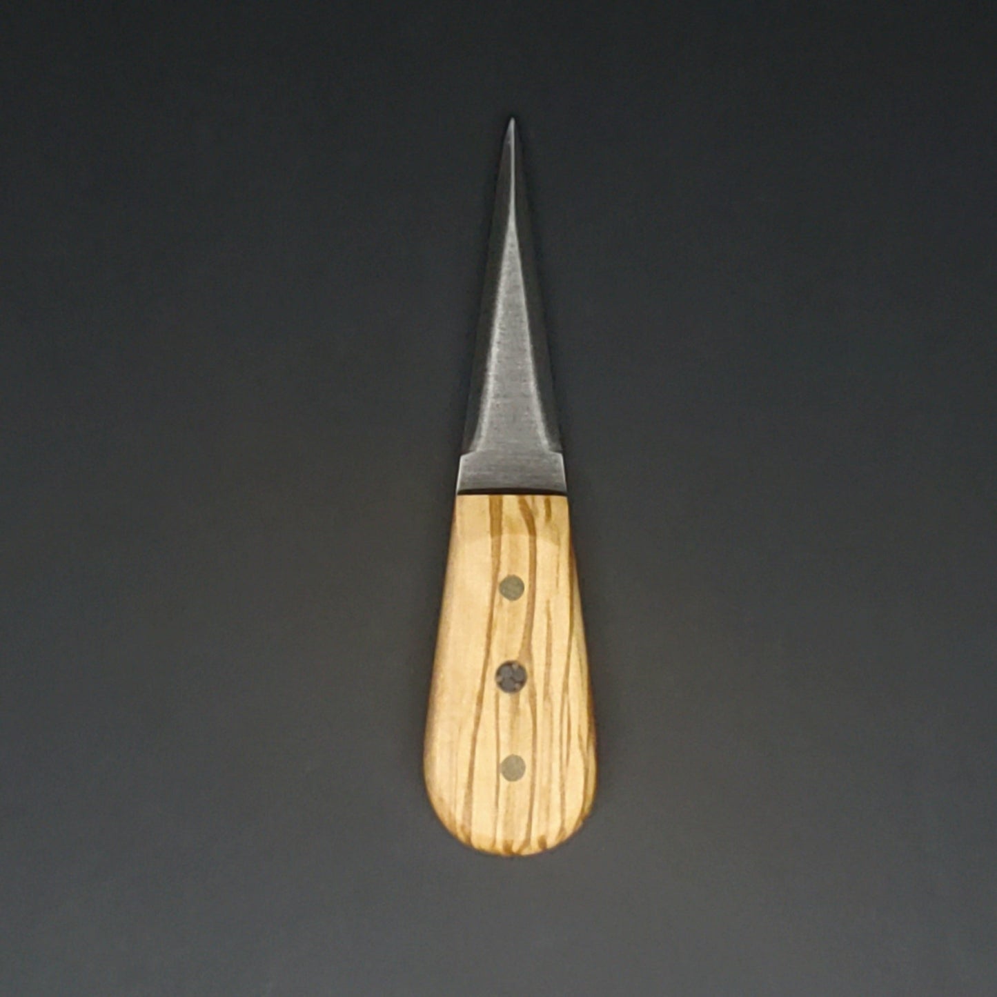 Spathis Forge | Oyster Shucker | Olivewood - Coutelier