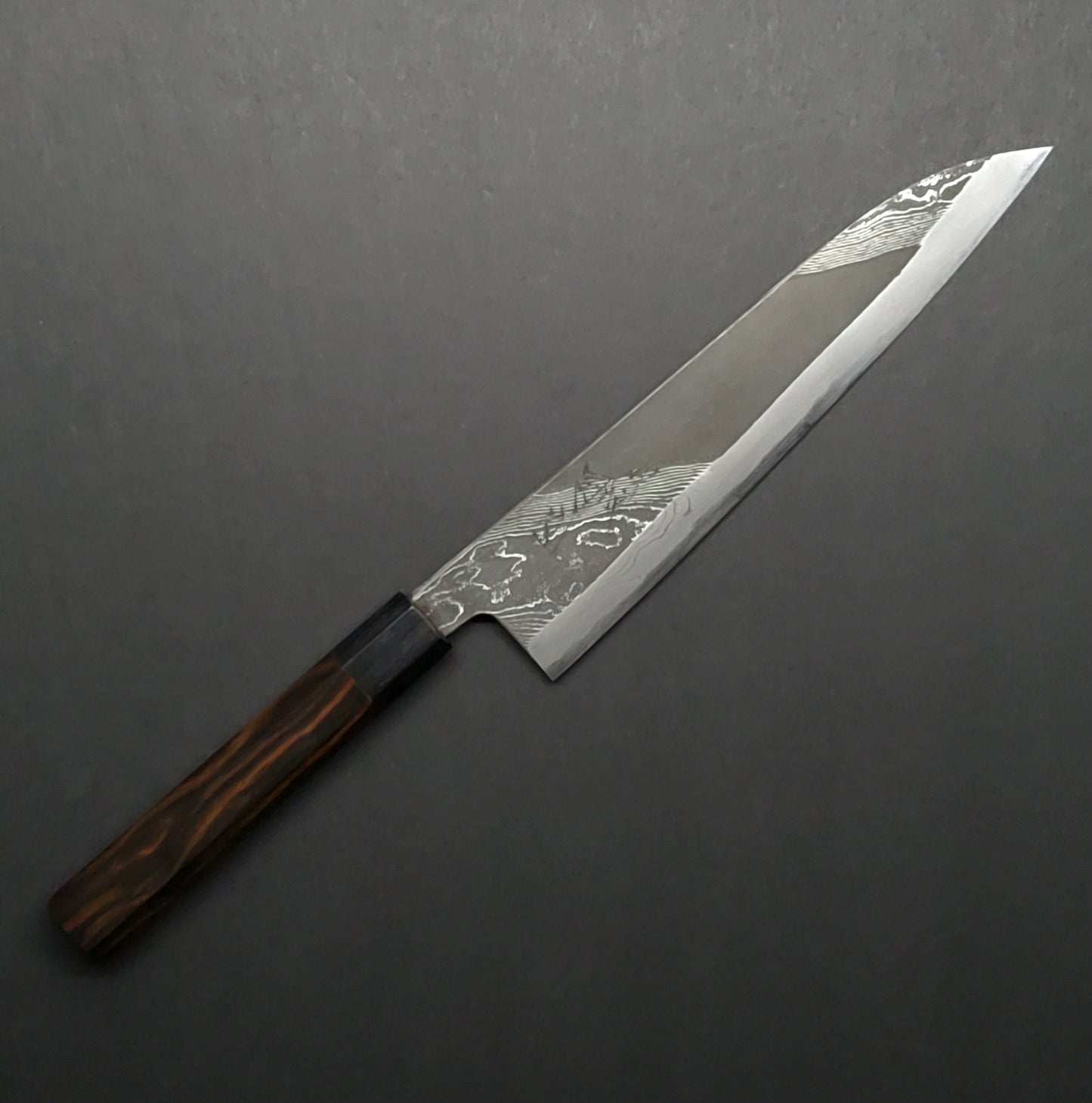 Tsukasa Hinoura | Twist Suminagashi | Gyuto 210mm