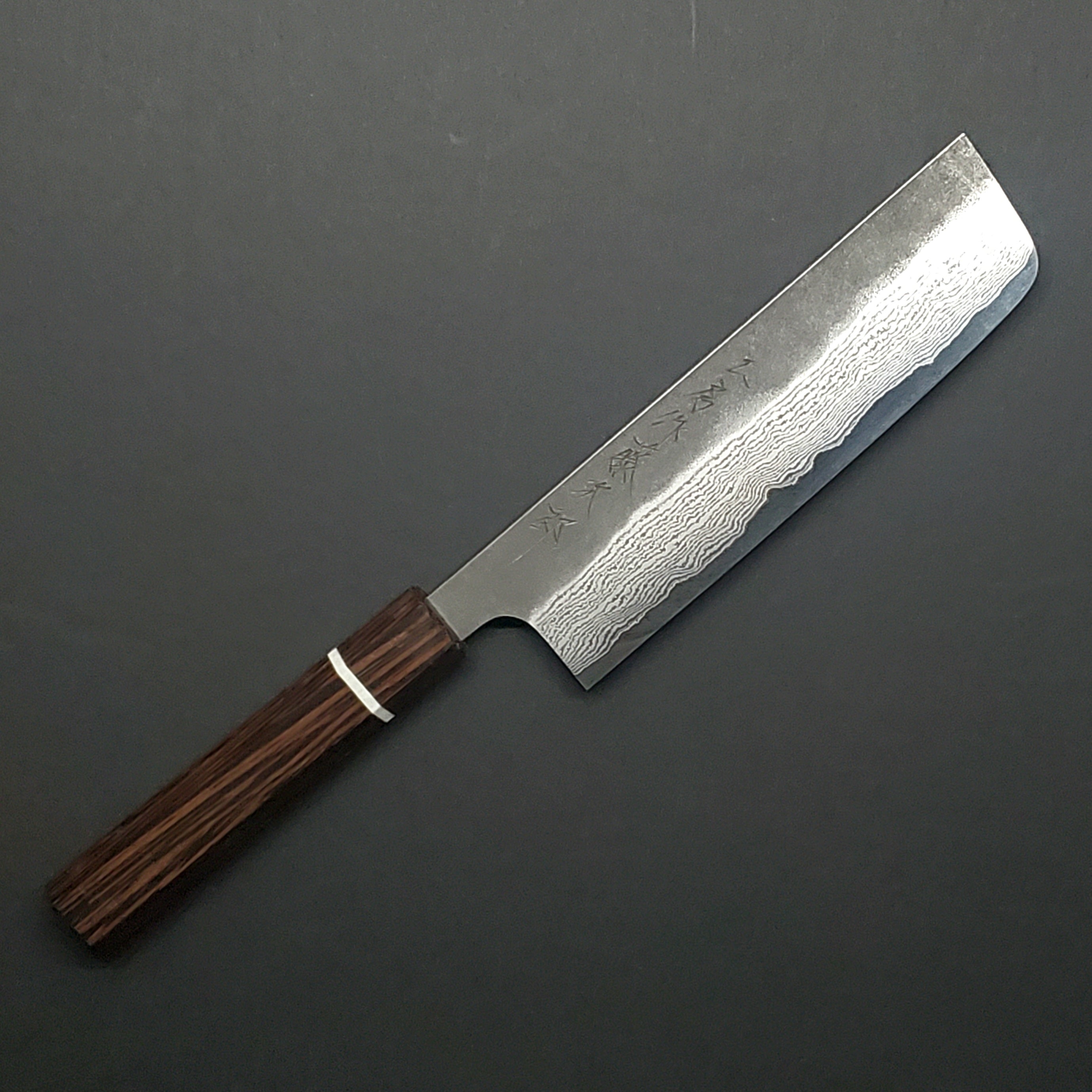 Tojiro Atelier Wenge Nakiri 165mm - Hand-Forged Vegetable Knife