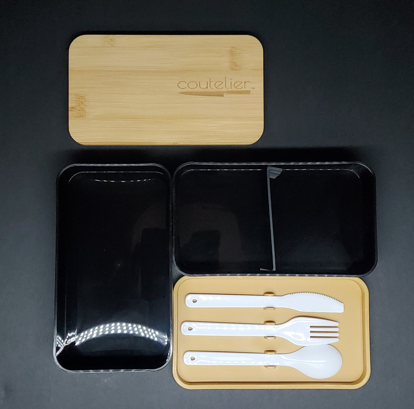 Coutelier | Bento Box | Black
