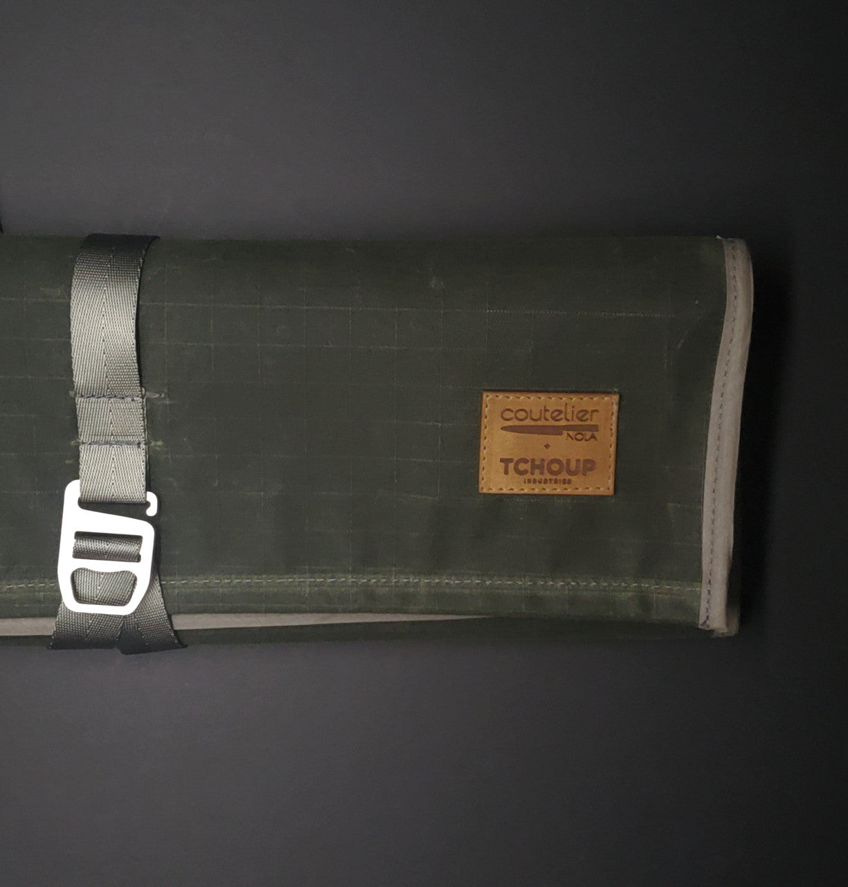 Tchoup Bags | Knife Roll | 9 Pocket | Green