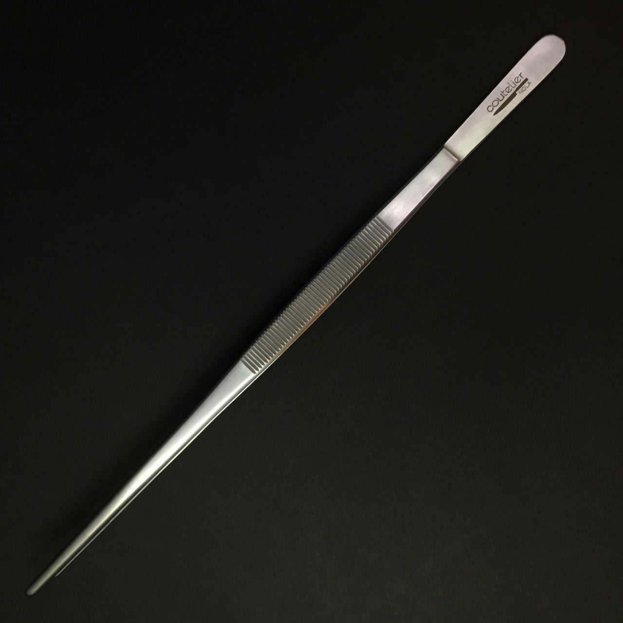 Tweezer | Straight | 30cm | Silver