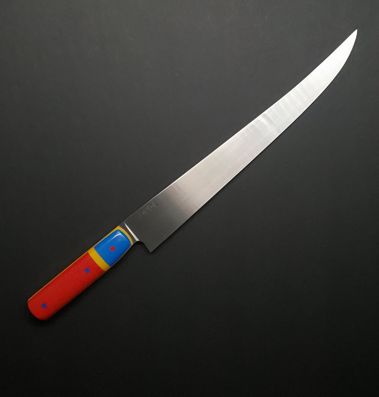 Dewclaw | 11" Slicer | Red, Blue, Yellow