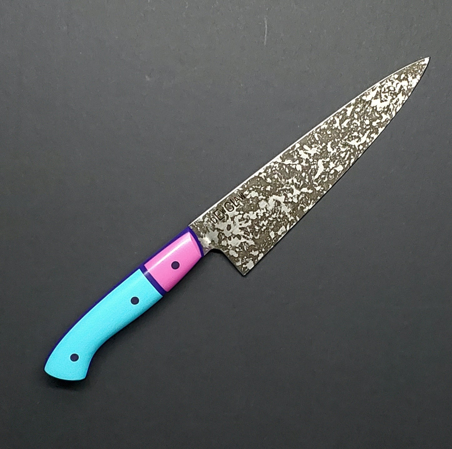 Dewclaw | 6" Petty | Blue, Pink, & Purple