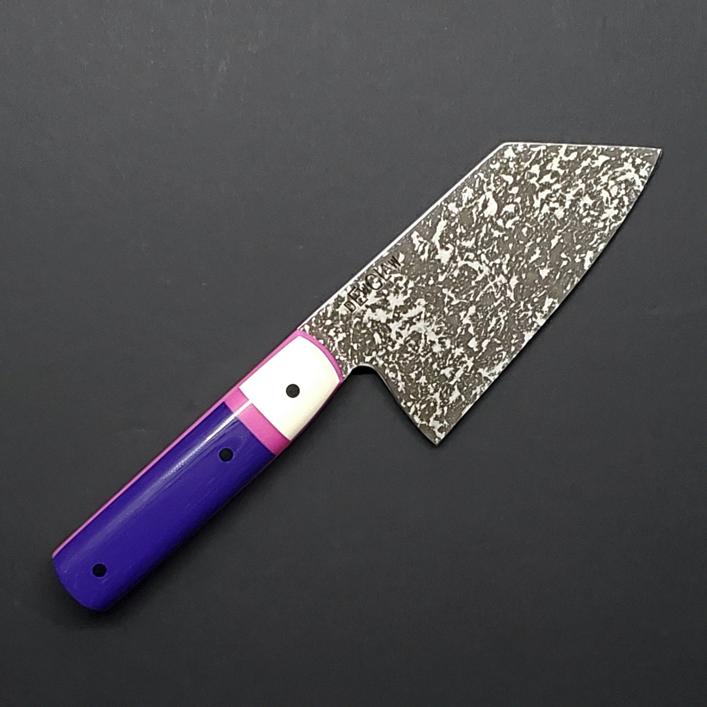 Dewclaw | 4.75" Ko-Bunka | Purple, Ivory, & Pink