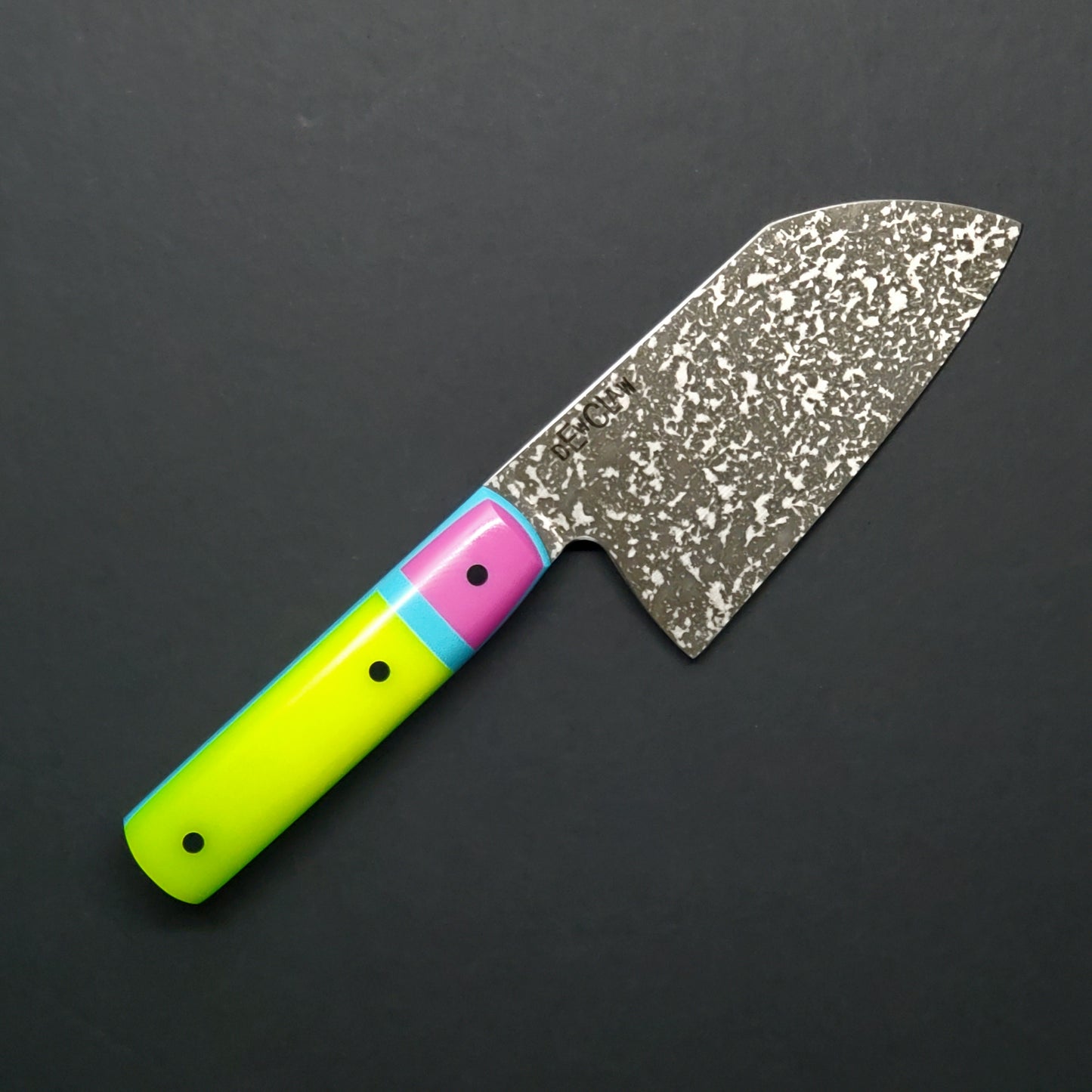 Dewclaw | 4.75" Ko-Bunka | Dayglow, Pink, & Blue