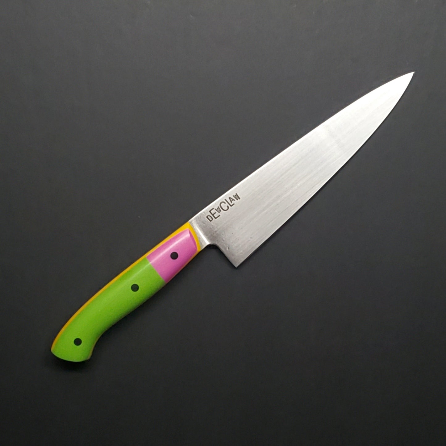 Dewclaw | 6" Petty | Green, Pink, & Yellow