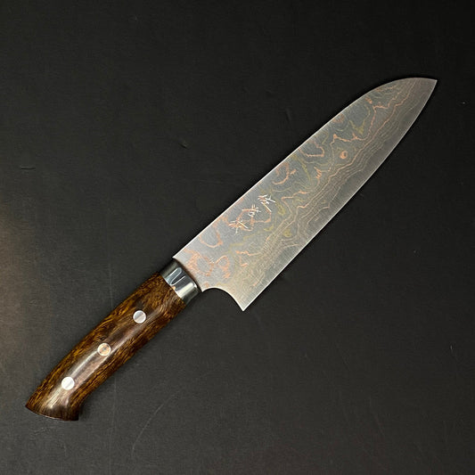 Takeshi Saji | Rainbow (Ironwood) | Santoku 165mm