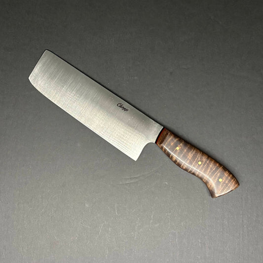 Acre Forge | Jamison Chopp | 6.6" Nakiri | Black Walnut