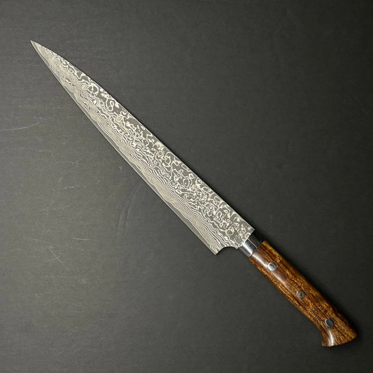Takeshi Saji | R2 Damascus | Ironwood | Sujihiki 240mm