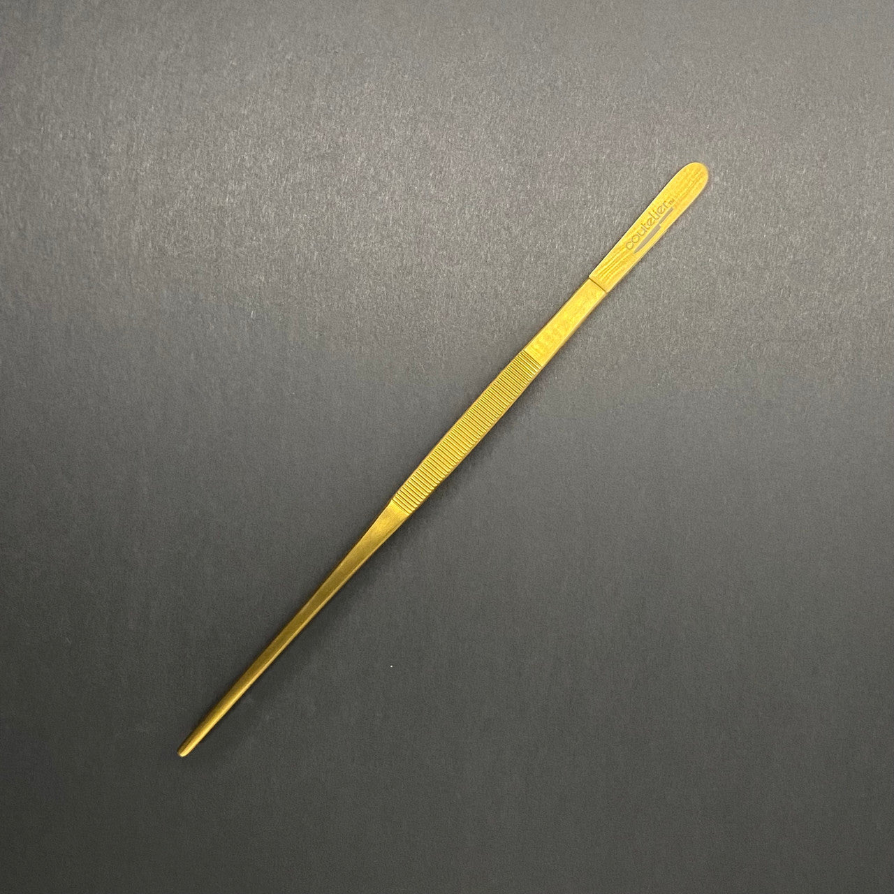 Tweezer | Straight | 30cm | Gold