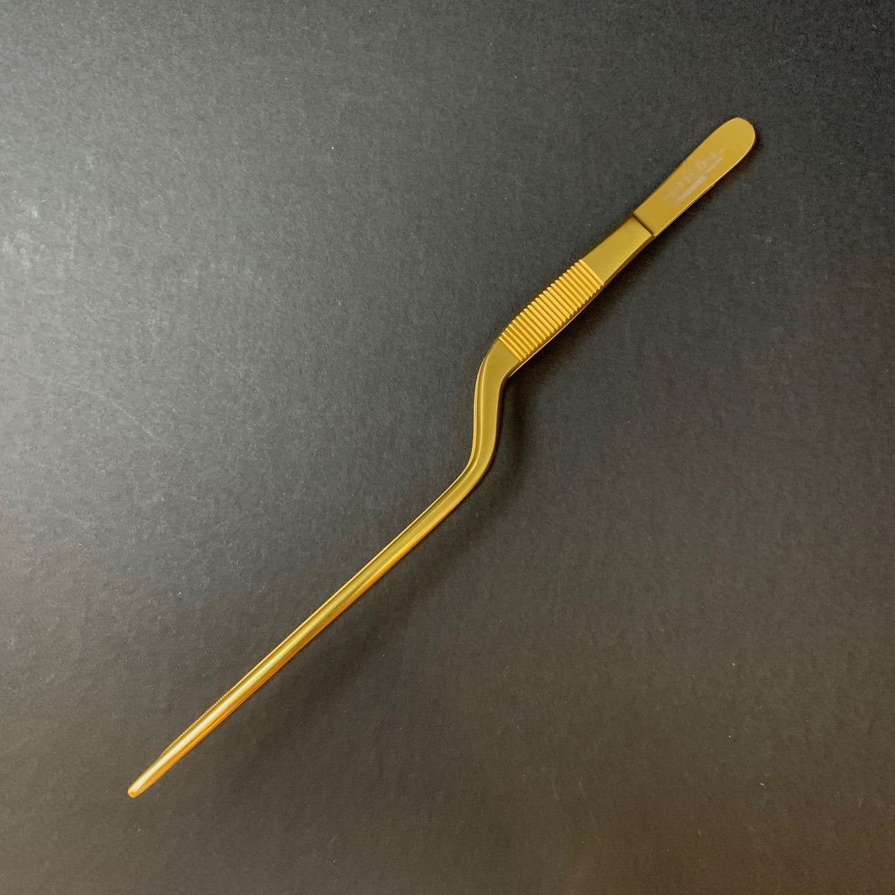 Tweezer | Offset | 20cm | Gold