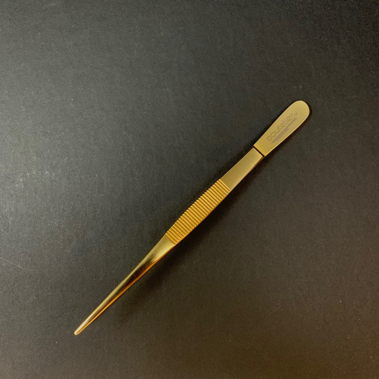 Tweezer | Straight | 14cm | Gold