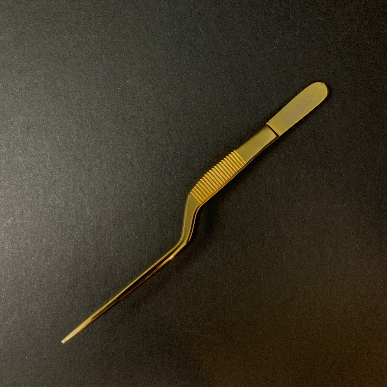 Tweezer | Offset | 14cm | Gold