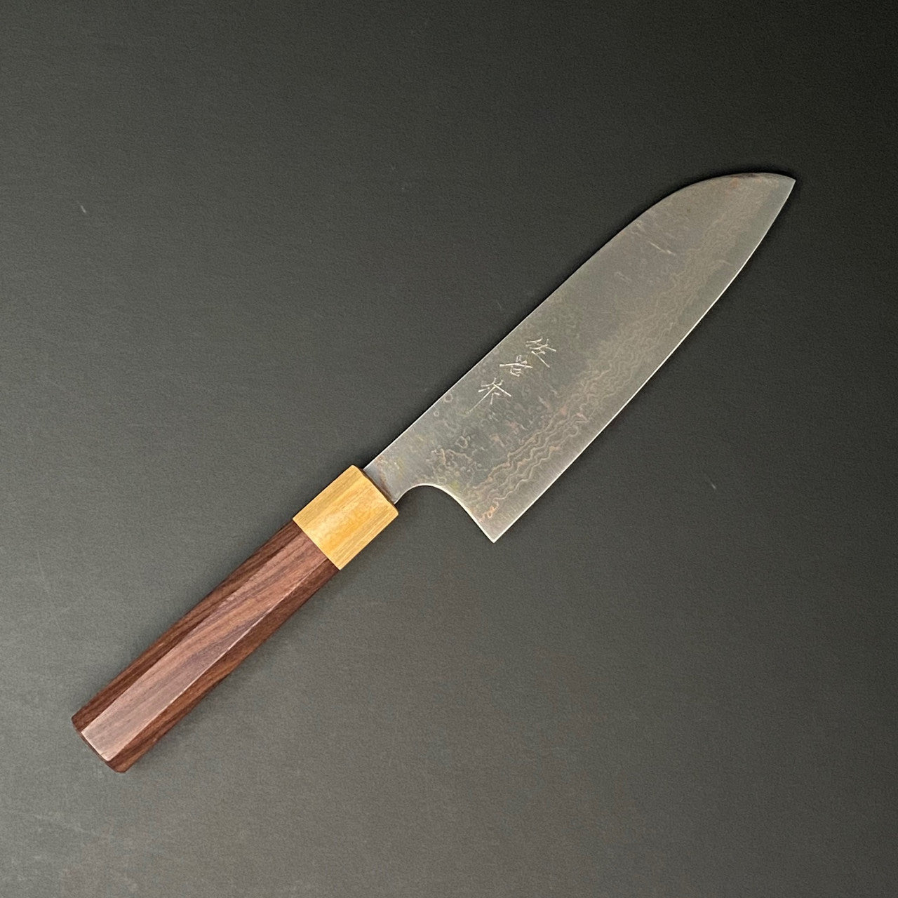 Takeshi Saji | Rainbow VG-10 | Santoku 165mm – Coutelier