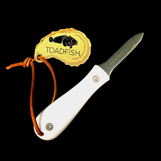 Toadfish | Oyster Shucker | White