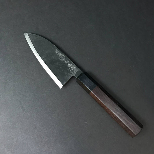 Takeda | NAS | Ko-Deba/Ajikiri 105mm Knife in Steel by - Coutelier