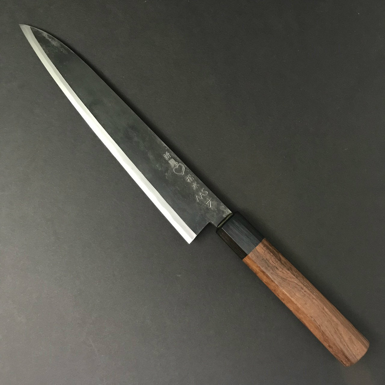 Takeda | NAS | Mioroshi | Large 220mm Knife in Steel by - Coutelier