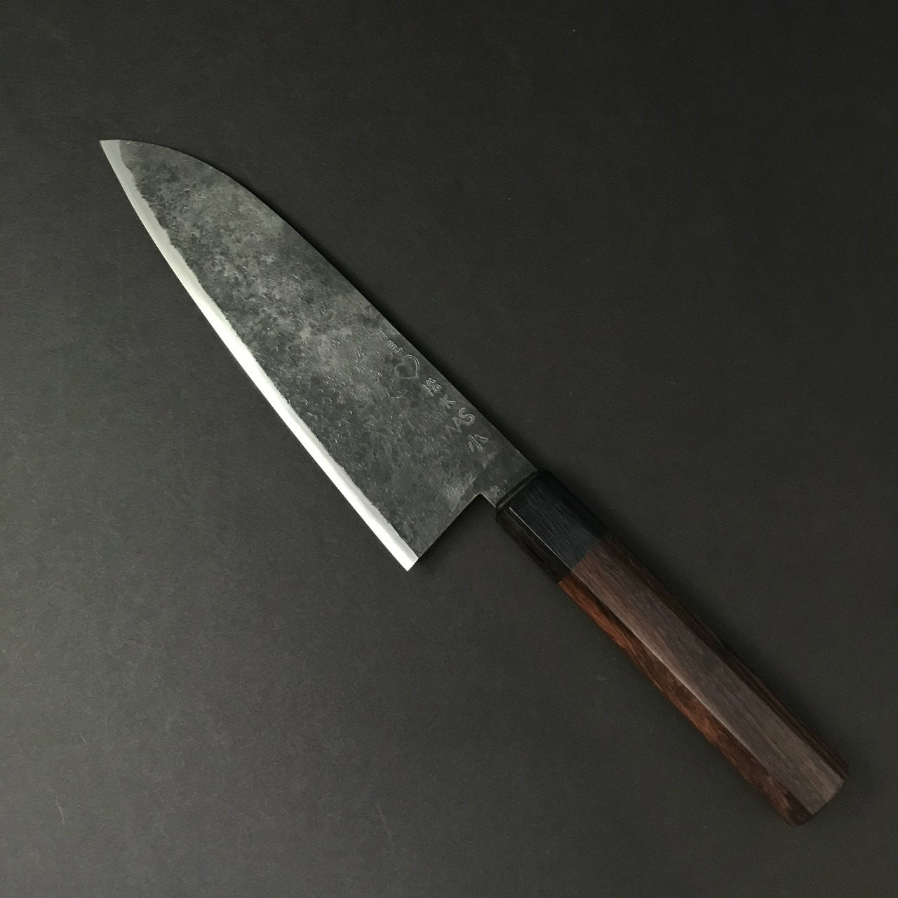 Takeda | NAS | Sasanoha | Small 195mm Knife in Steel by - Coutelier