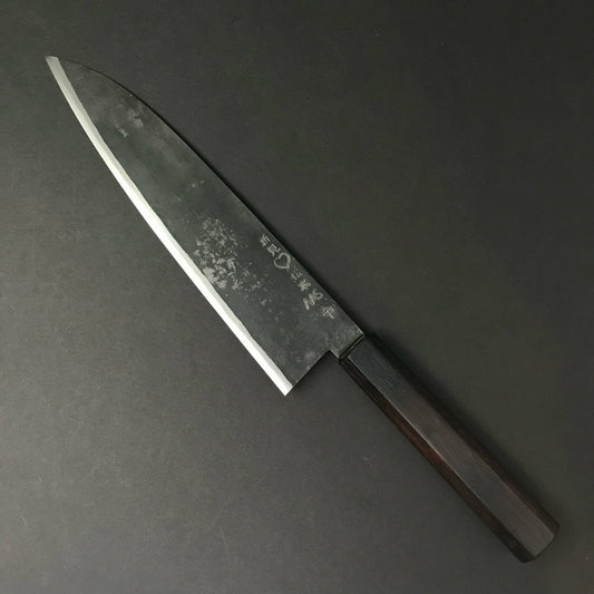 Takeda | NAS | Sasanoha | Medium 220mm Knife in Steel by - Coutelier