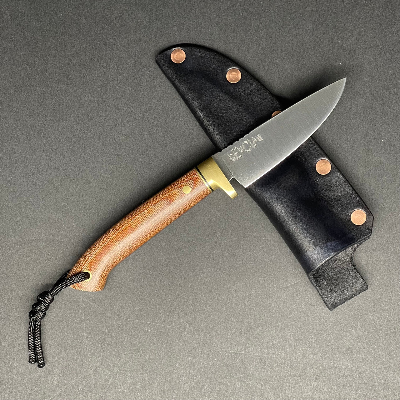 Dewclaw | 3.5" Trout Knife | Natural Canvas