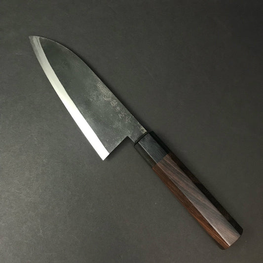 Takeda | NAS | Deba | Medium 150mm Knife in Steel by - Coutelier
