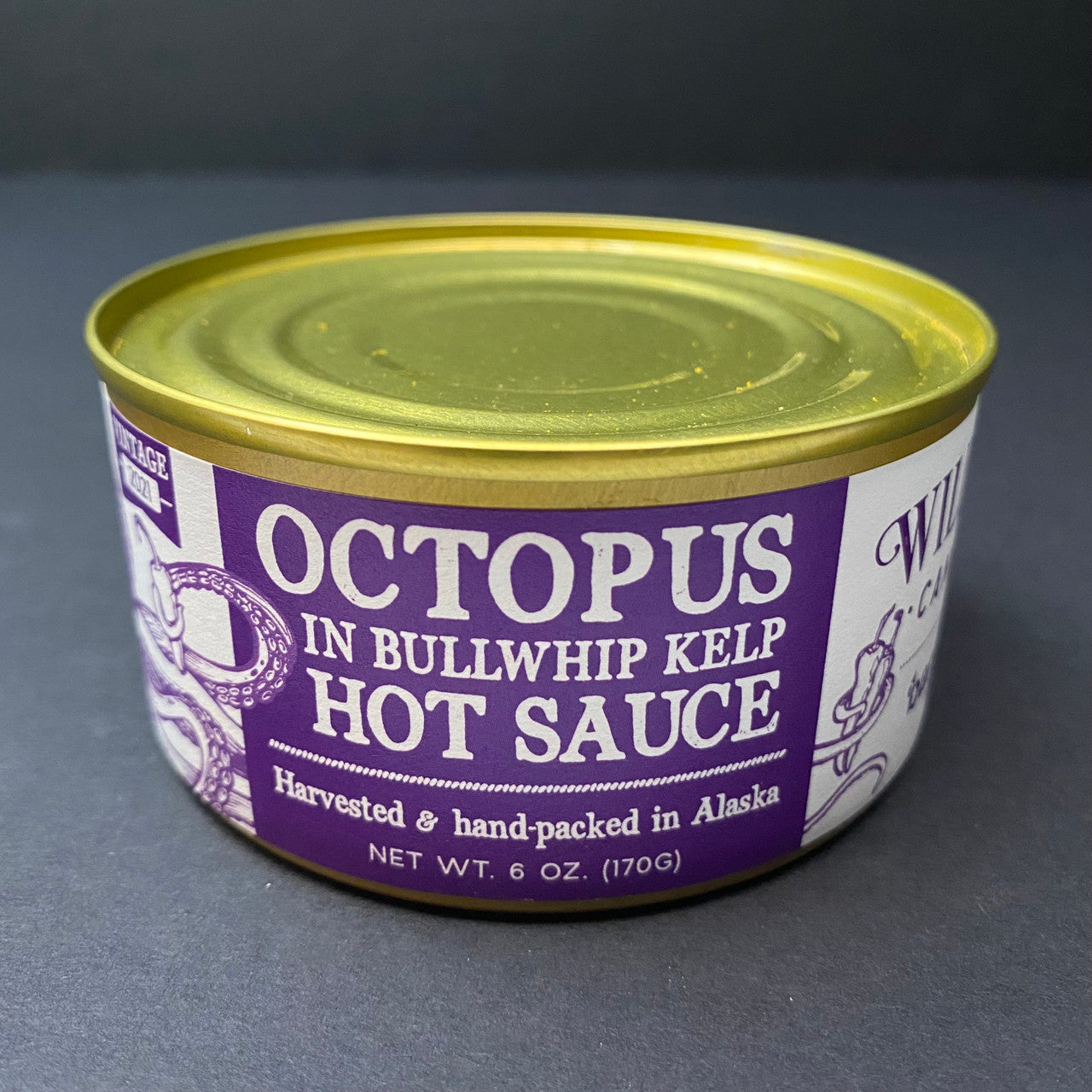 Wildfish Cannery | Smoked Octopus in Bulwhip Hot Sauce | 6oz