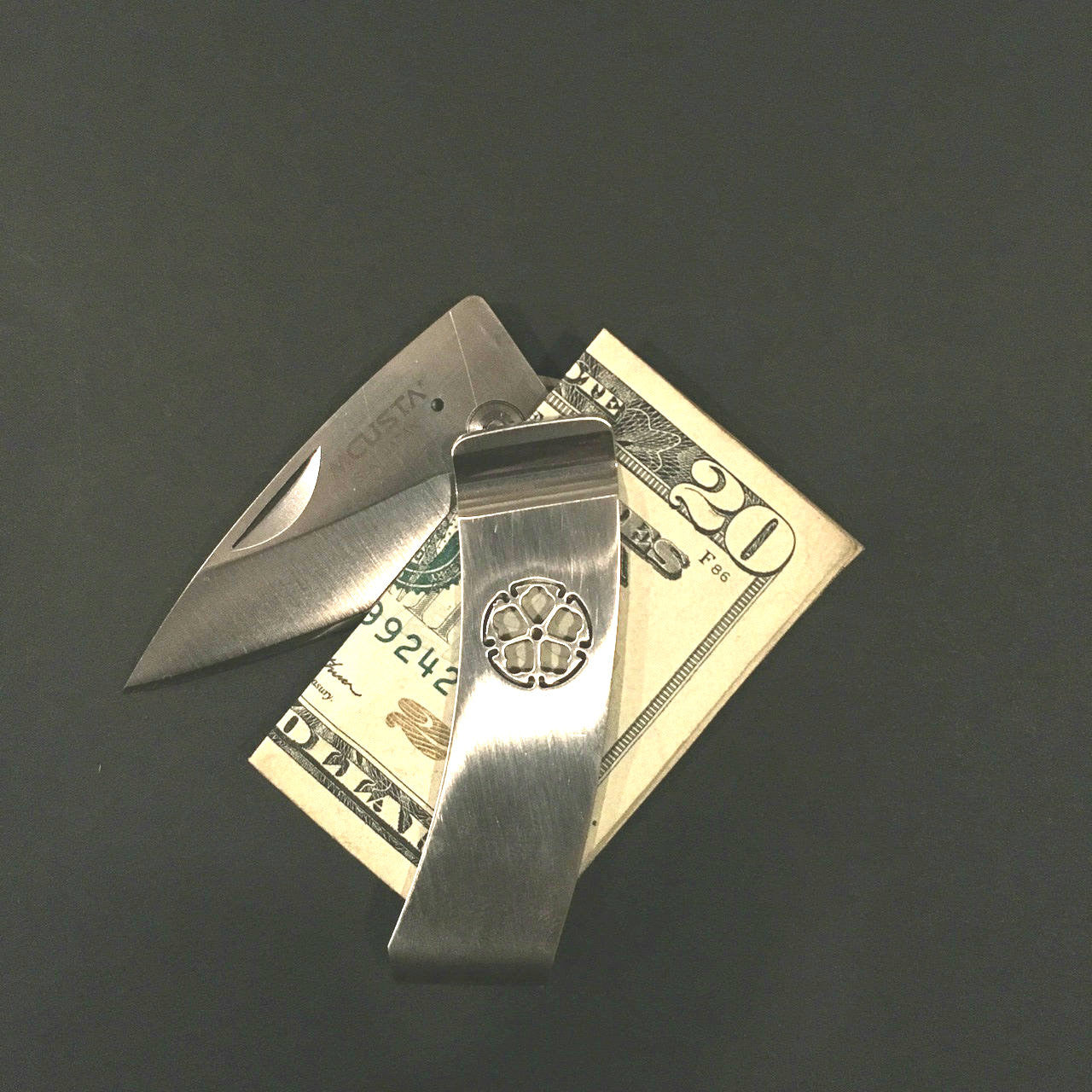MCUSTA | Money Clip “Kamon” | Kikyo 