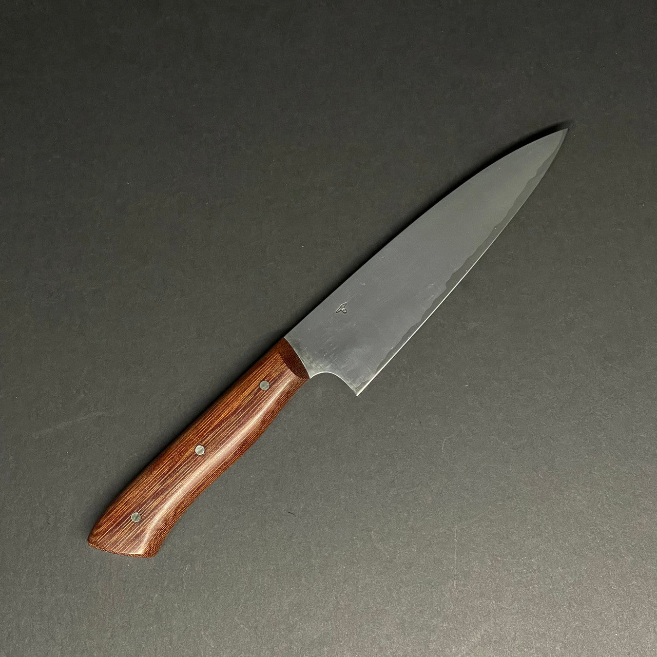 Muteki | Funayuki 137mm | Natural Canvas Micarta | Aaron Linthicum