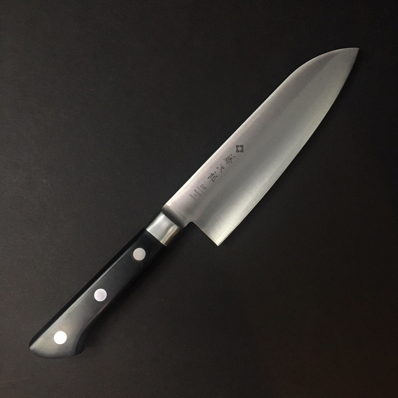 Tojiro | DP | Santoku 165mm Knife in Steel by - Coutelier