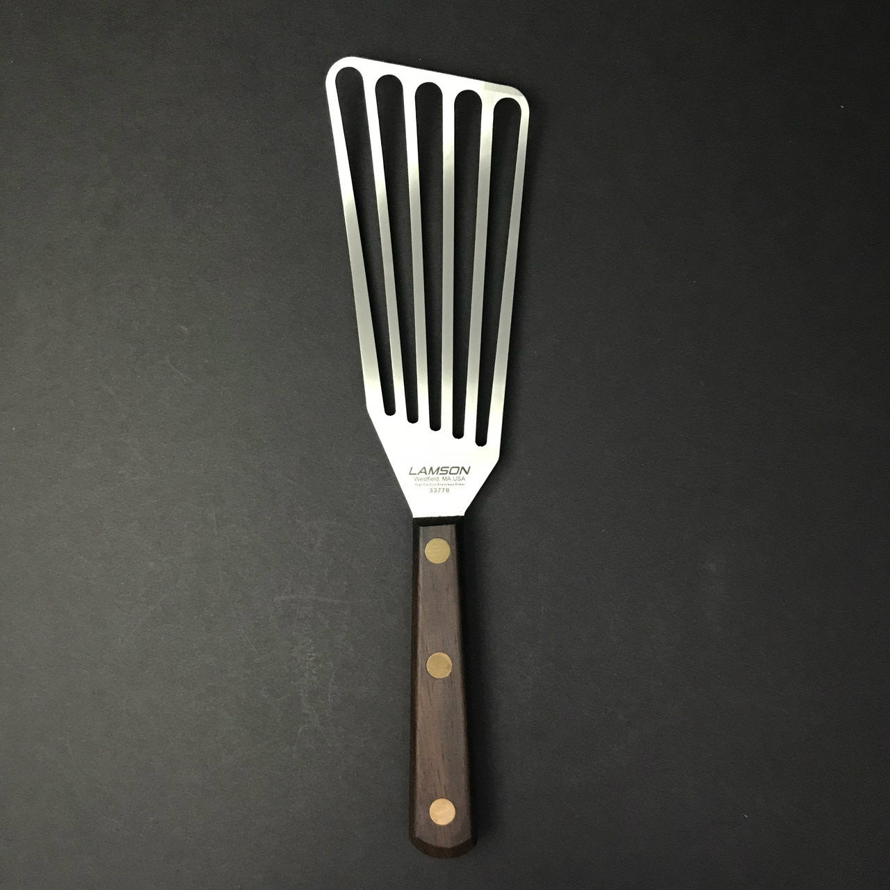 Lamson | Fish Spatula | Walnut | LH