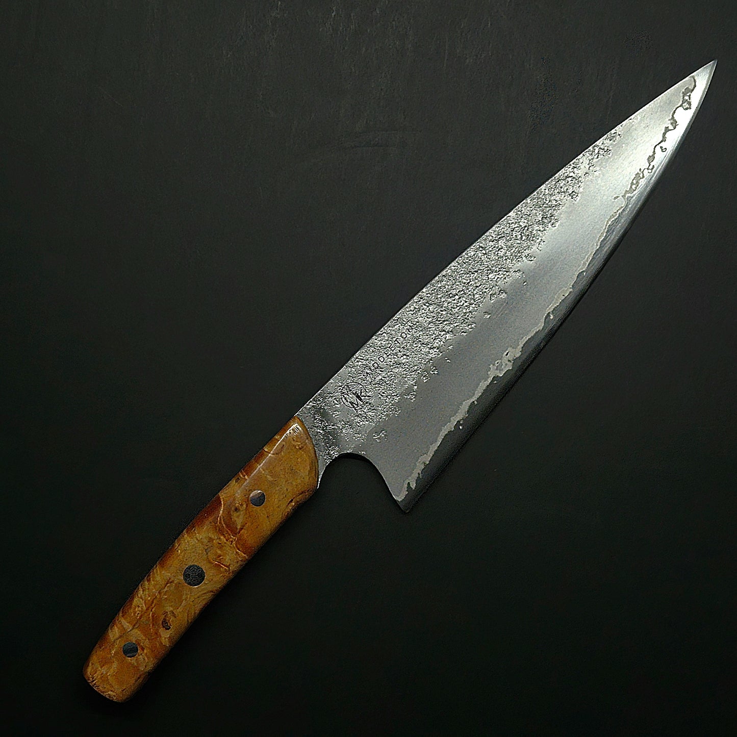 Middleton Made | 8" Chef | Okoa | Maple Burl
