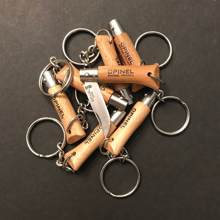 Opinel | No. 2 Keyring Knife in Steel by - Coutelier