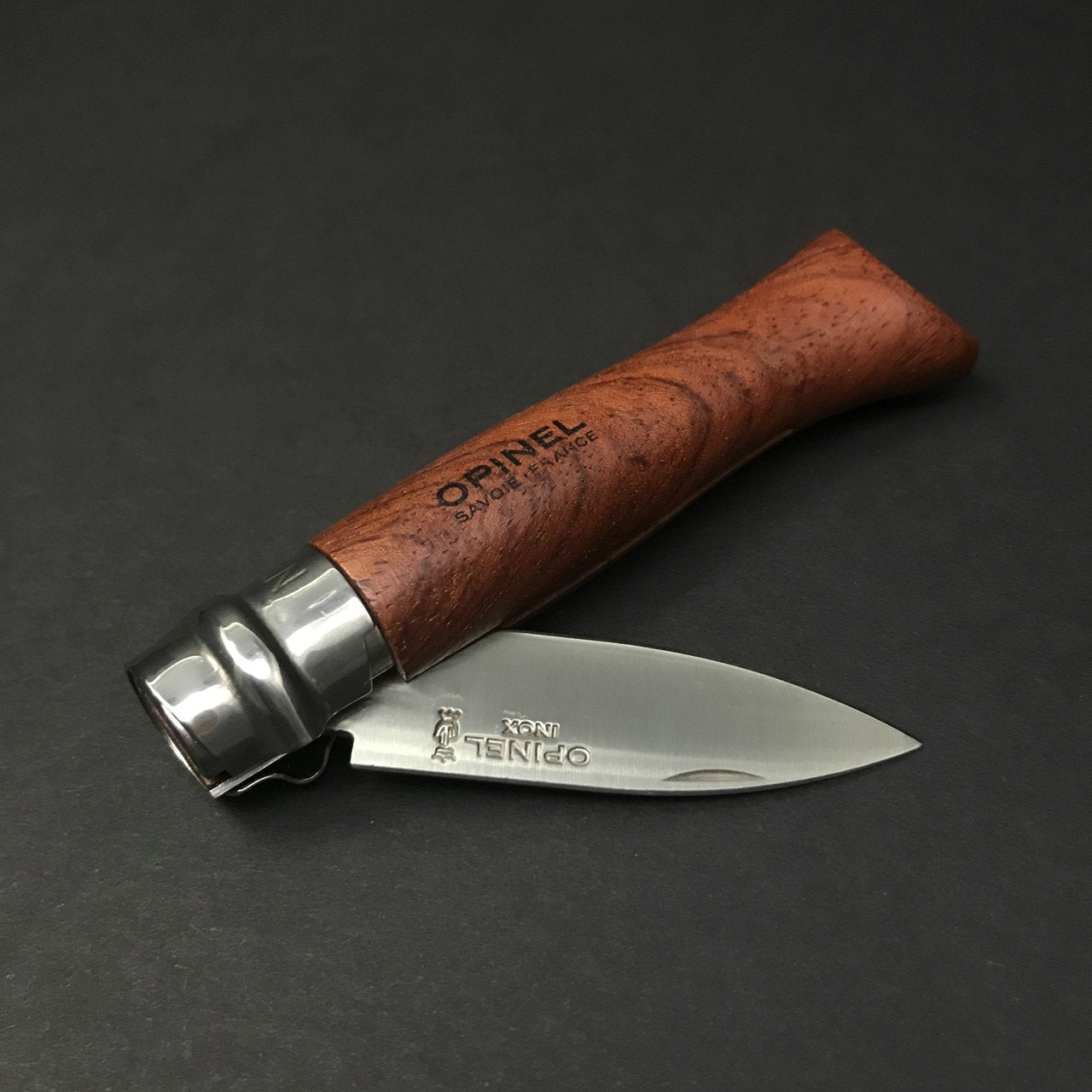 Opinel No. 9 Oyster Knife Bubinga