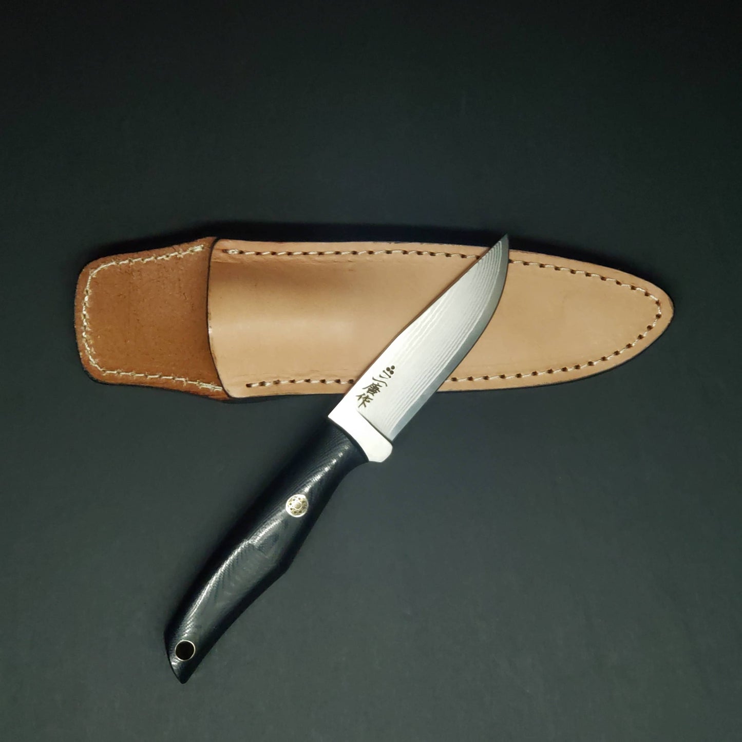 Nigara | VG-XEOS | Outdoor Knife 90mm Knife in Steel by - Coutelier