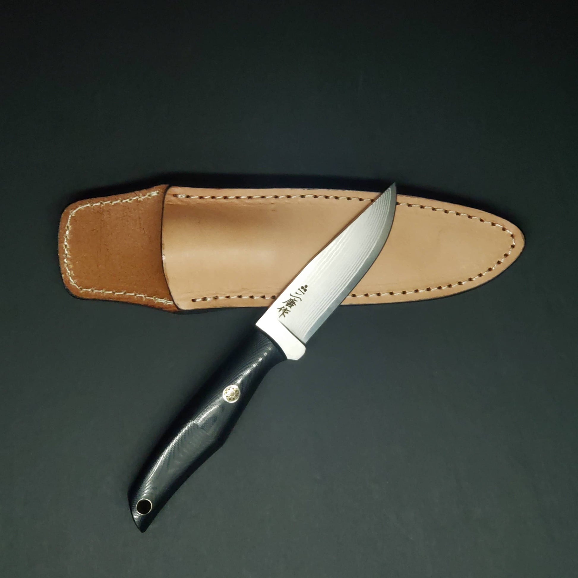 Nigara | VG-XEOS | Outdoor Knife 90mm Knife in Steel by - Coutelier