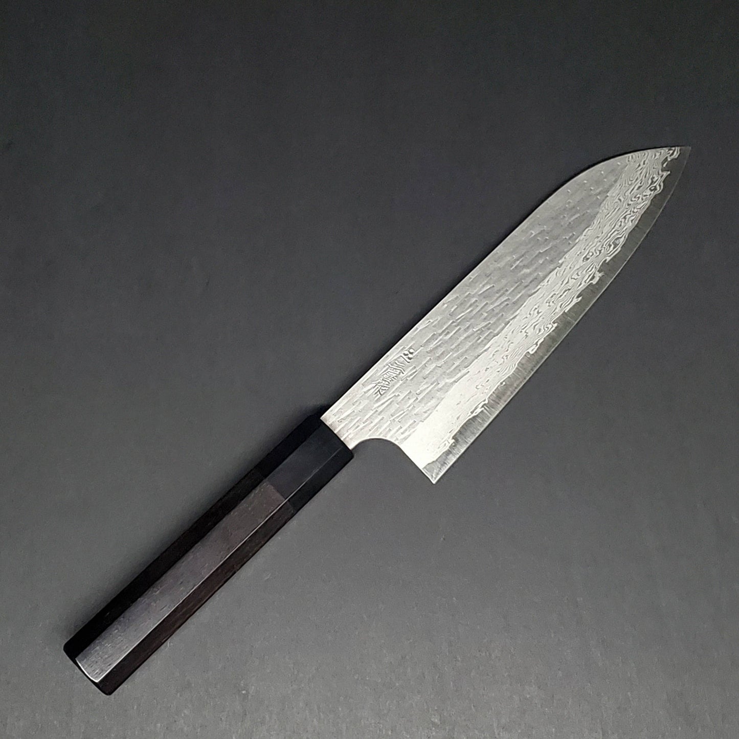 Nigara | VG-XEOS | Santoku 170mm Knife in Steel by - Coutelier
