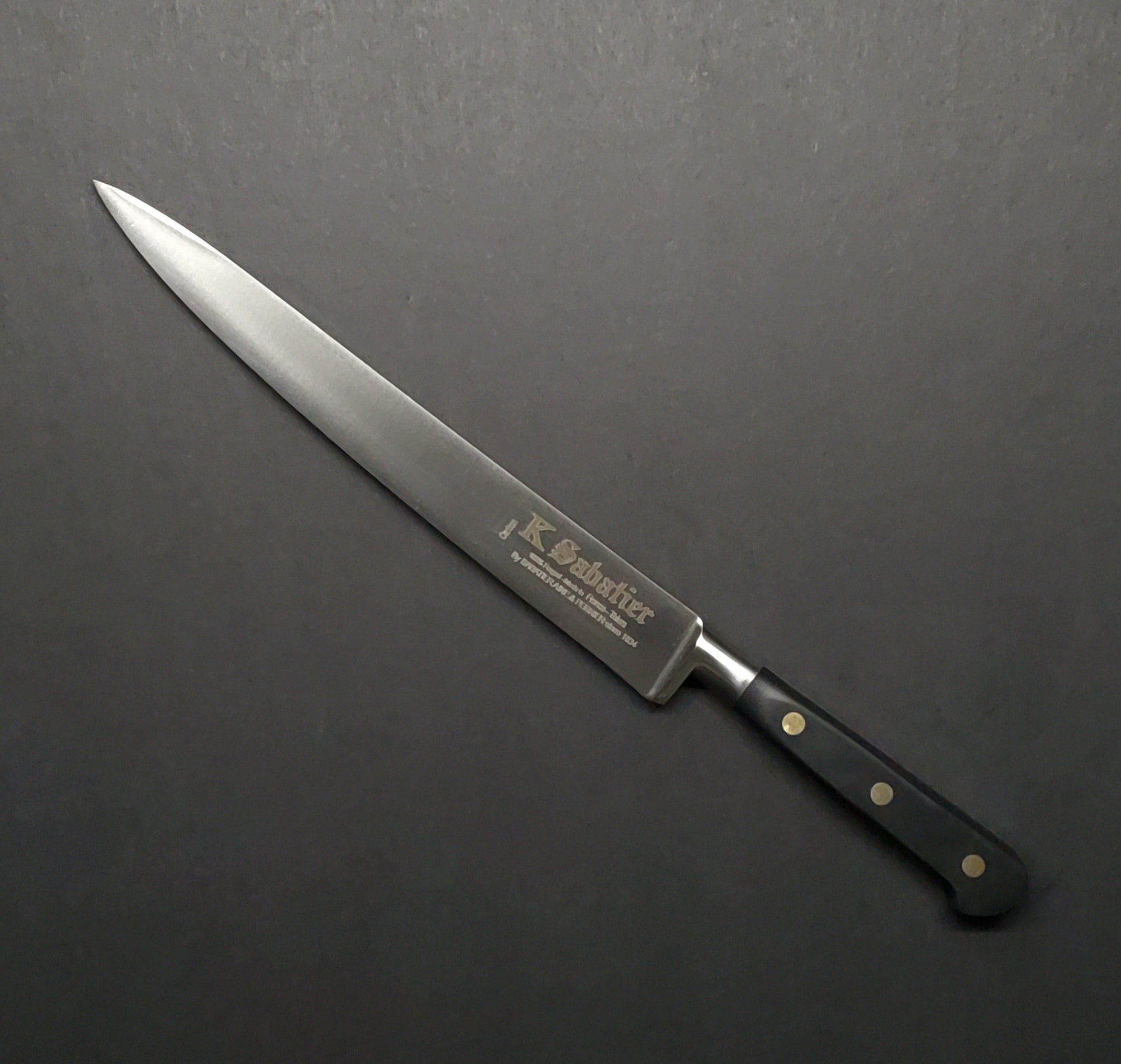 K Sabatier | Vintage Au Carbon | 8" Slicer-Knives-Coutelier